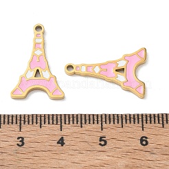 304 Stainless Steel Enamel Pendants&nbsp;SA-CBA7876-06G