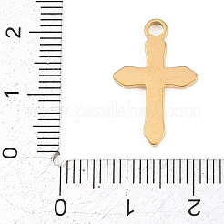 Easter 304 Stainless Steel Red Enamel Pendants&nbsp;STAS-E524-05G