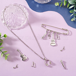 12Pcs 6 Styles Brass Pendants&nbsp;FIND-TA0008-88P