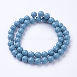 Natural Hokutolite Bead Strands&nbsp;G-F301-05-8mm