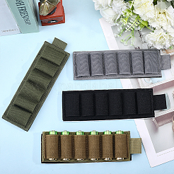 12Pcs 4 Colors Nylon Shotgun Cartridge Storage Bag&nbsp;AJEW-AR0005-71