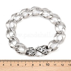 304 Stainless Steel Link Bracelets&nbsp;BJEW-D379-16ASP