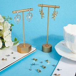 60Pcs 2 Colors 304 Stainless Steel Stud Earring Findings&nbsp;STAS-SC0006-69