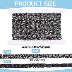 4.6Yards Resin Beaded Trim&nbsp;OCOR-FG0003-44A