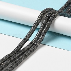 Natural Larvikite Beads Strands&nbsp;G-P489-03