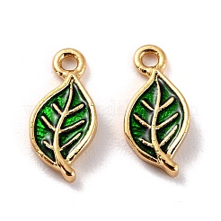 Brass Enamel Pendants&nbsp;KK-P207-004G-RS
