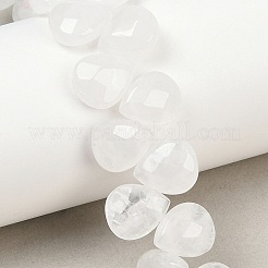 Natural Quartz Crystal Beads Strands&nbsp;X-G-T006-15