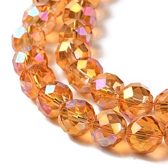 Full Plated Electroplate Beads Strands&nbsp;EGLA-H104-08A-FR01