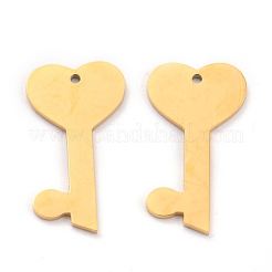 304 Stainless Steel Pendants&nbsp;STAS-F267-14G