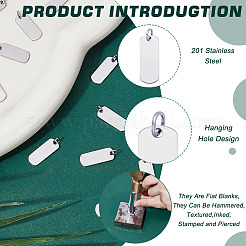 20Pcs 201 Stainless Steel Pendants&nbsp;STAS-ME0001-94