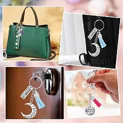 DIY Alloy Pendants Keychain Making Kits&nbsp;DIY-YW0011-42