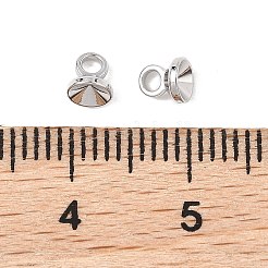 SHEGRACE Brass Bead Cap Bails&nbsp;XGRQ1U794-375P