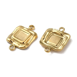 304 Stainless Steel Cabochon Connector Settings&nbsp;STAS-Q252-32G