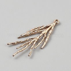 Brass Pendants&nbsp;KK-WH20007-14G