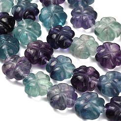 天然石蛍石ビーズ連売り  混合図形  10~16x7~17x5.5~17mm  穴：0.8~1.2mm  約27~49個/連  15.51''~16.02''（39.4~40.7センチメートル）&nbsp;G-L634-J04