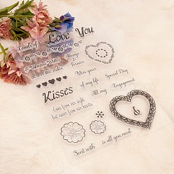 Valentine's Day Love Silicone Stamps&nbsp;PW-WG8ABC7-01