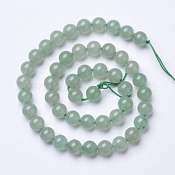 Natural Green Aventurine Beads Strands&nbsp;G-D855-09-10mm