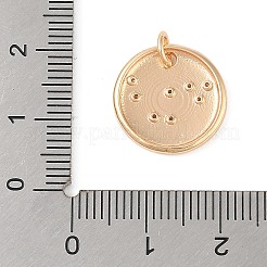 Brass with Clear Cubic Zirconia Pendants&nbsp;LS-KK-N256-24J-G