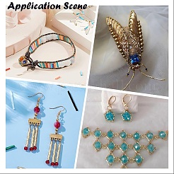 Transparent Colours Rainbow Glass Bugle Beads&nbsp;TSDB6MM-M