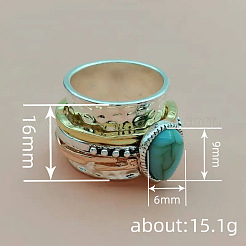 Alloy and Resin Finger Rings&nbsp;FS-WGDE678-02