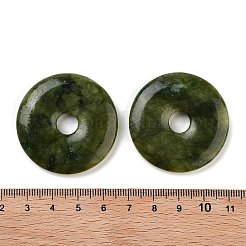 Natural Southern Jade Pendants&nbsp;G-K099-40mm-03