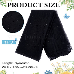 Polyester Lace Fabric&nbsp;DIY-WH0504-380A