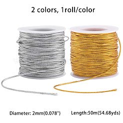 Jewelry Braided Thread Metallic Cords&nbsp;MCOR-PH0001-01