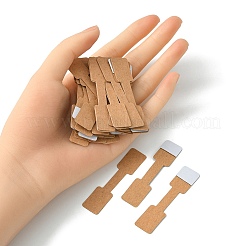Paper Fold Over Blank Sticky Price Tags&nbsp;CDIS-YW0001-09B