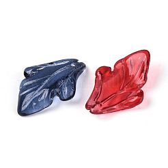 Baking Paint Transparent Glass Beads&nbsp;DGLA-T004-44M