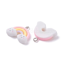 Opaque Resin Pendants&nbsp;RESI-F030-09
