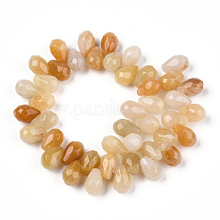 Natural Topaz Jade Beads Strands&nbsp;G-S357-C02-12A