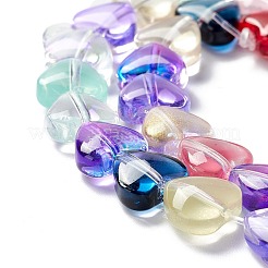 Transparent Glass Beads Strand&nbsp;GLAA-F112-01H