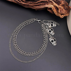 Multilayer Alloy Shoe Decoration Chain&nbsp;AJEW-WH20006-171
