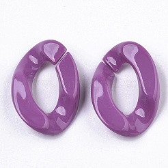 Opaque Acrylic Linking Rings&nbsp;OACR-S036-001B-G03