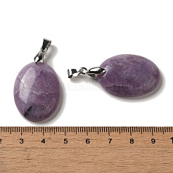 Natural Lepidolite Pendants&nbsp;G-Z055-03P-19