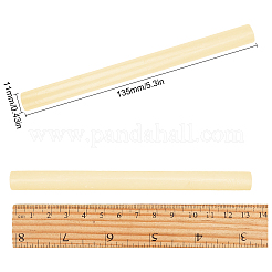 シーリングワックススティック  レトロなビンテージワックスシーリングスタンプ用  ライトカーキ  135x11x11mm&nbsp;DIY-WH0197-A06