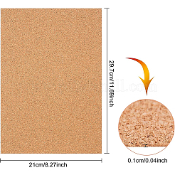 Cork Sheets Plain&nbsp;DIY-BC0011-89