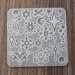Snowflake Series DIY Silicone Ornaments Pendant Molds&nbsp;SIMO-R012-03B