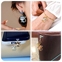 24Pcs Alloy Enamel Pendants&nbsp;ENAM-TA0003-83