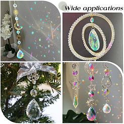 16Pcs Glass Pendants&nbsp;GLAA-SP0001-78