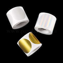 3 Rolls 3 Styles Vinyl Plastic Printable Holographic Stickers&nbsp;OFST-TA0001-10D
