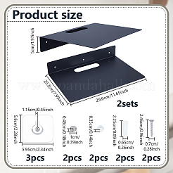 Carbon Steel Wall Mounted Router Storage Rack&nbsp;ODIS-WH0043-236A