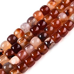 天然石赤瑪瑙ビーズ連売り  バレル  10~10.5x9~9.5mm  穴：1.2mm  約41~43個/連  14.37~16''（36.5~40センチメートル）&nbsp;G-T138-145
