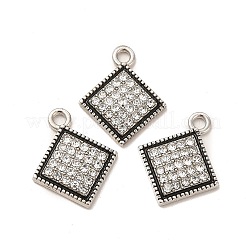 Alloy Rhinestone Pendants&nbsp;ALRI-M019-02AS