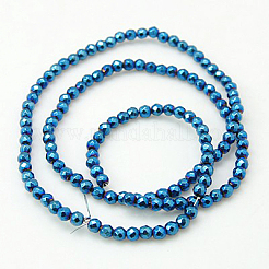 Non-Magnetic Synthetic Hematite Beads Strands&nbsp;G-C018-3mm
