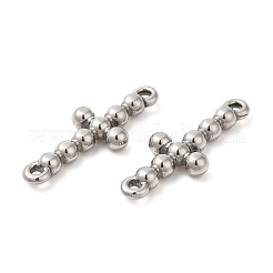 Non-Tarnish 304 Stainless Steel Connector Charms&nbsp;STAS-D084-14P