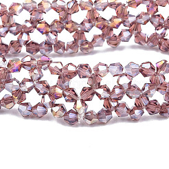 Bling Glass Beaded Stretch Bracelet&nbsp;BJEW-N018-03-07