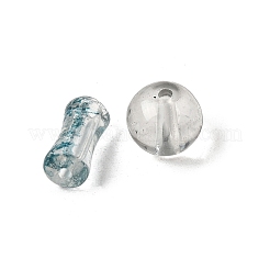 透明ガラスビーズ  混合図形  ブラック  5.5~16x6~11.5x6.5~10.5mm  穴：1.2~1.6mm  約1470個/1000g&nbsp;DGLA-C005-01J