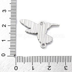 合金エナメルコネクタチャーム  鳥  プラチナ  ミックスカラー  20.5x24.5x1.5mm  穴：1.6mm&nbsp;ENAM-P257-04P