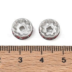 304 Stainless Steel Rhinestone Spacer Beads&nbsp;RB-CBA18B7-01P-05